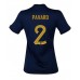 Günstige Frankreich Benjamin Pavard #2 Heim Fussballtrikot Damen WM 2022 Kurzarm